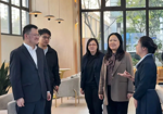 工商银行贵阳分行党委委员、副行长饶陨年一行调研筑巢公寓·天骄店